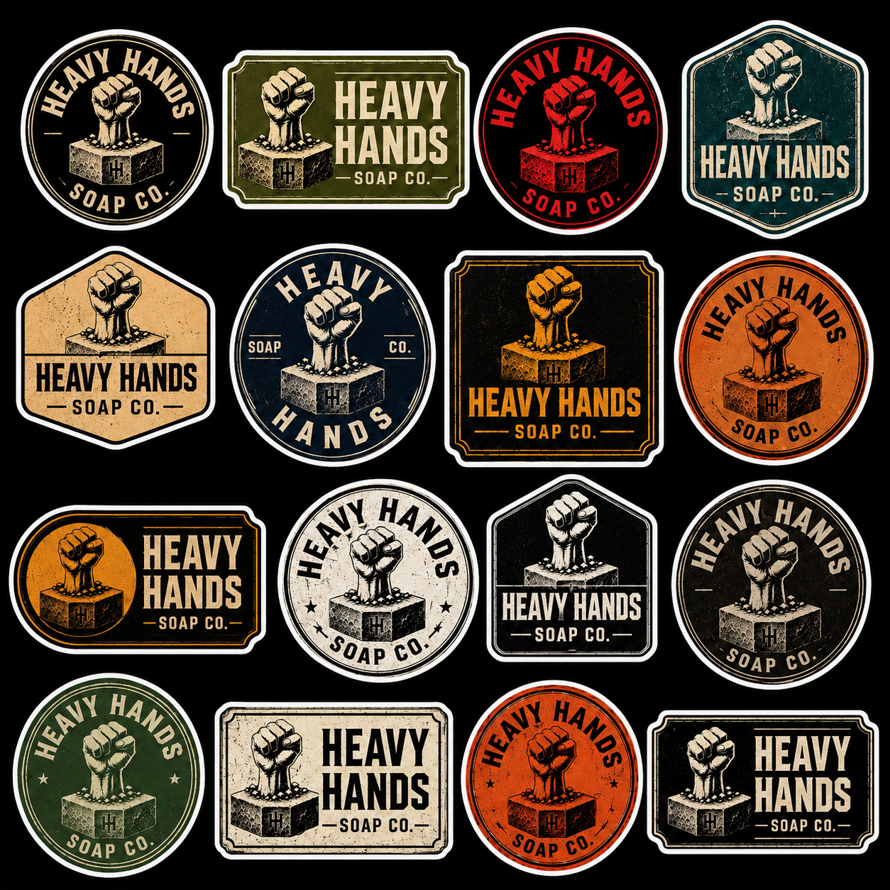 STICKER PACK β Heavy Hands Soap Co.
