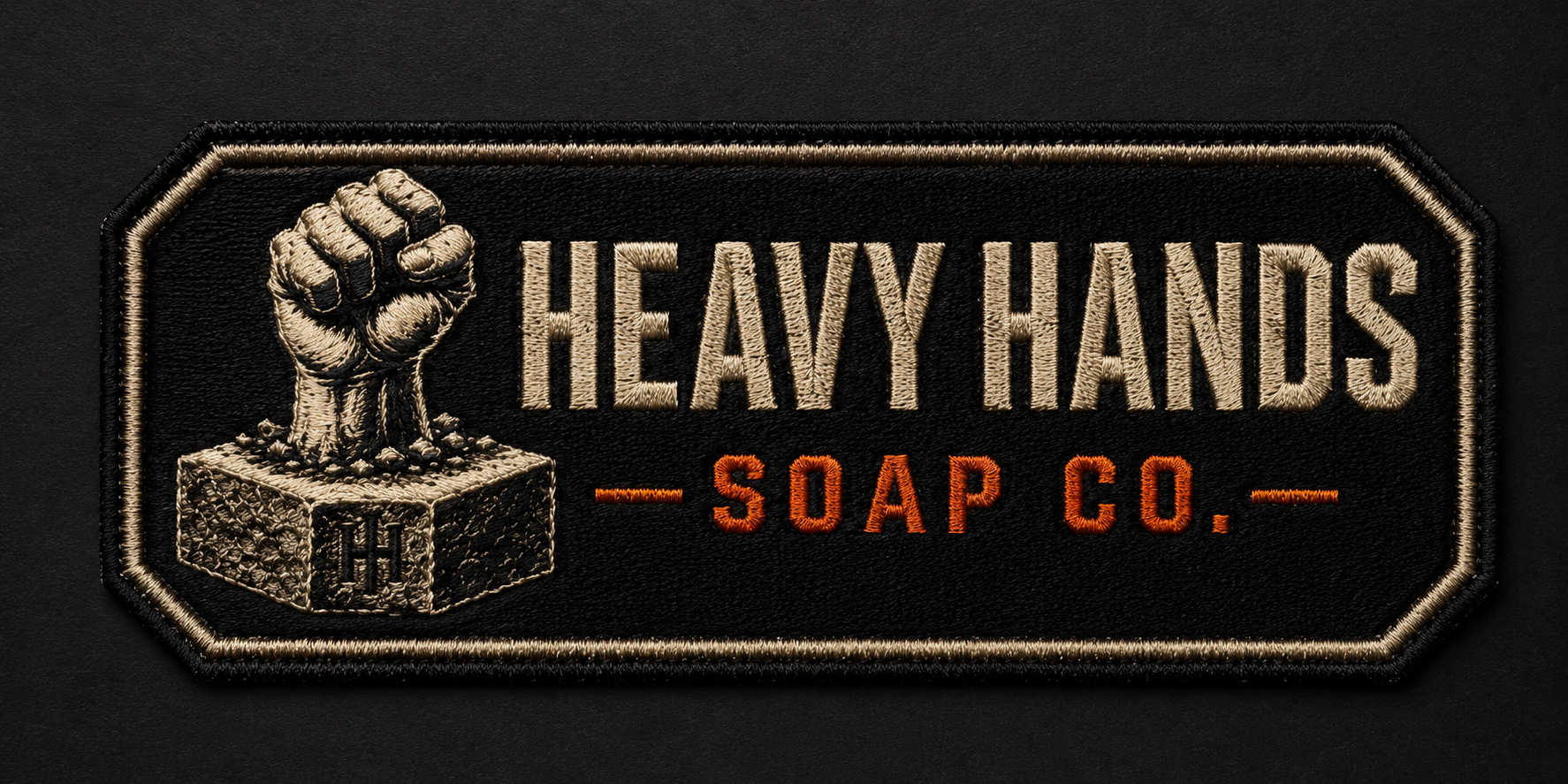 EMBROIDERED PATCH β Heavy Hands Soap Co.